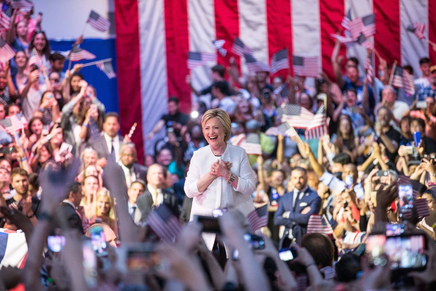 Photo copied from Hillary Clinton Facebook page. 