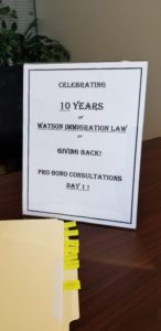 Tahmina Watson 10th anniversary