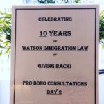 Tahmina Watson 10th anniversary